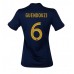 Billige Frankrike Matteo Guendouzi #6 Hjemmetrøye Dame VM 2022 Kortermet